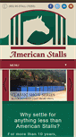 Mobile Screenshot of americanstalls.com